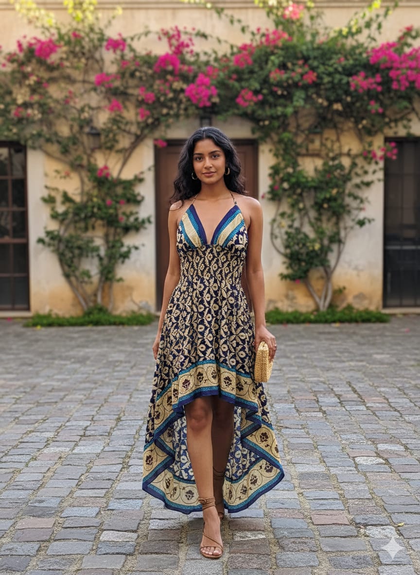 Boho Miami High Low