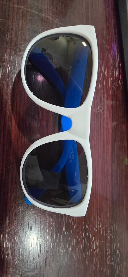 blue u0026 white glasses