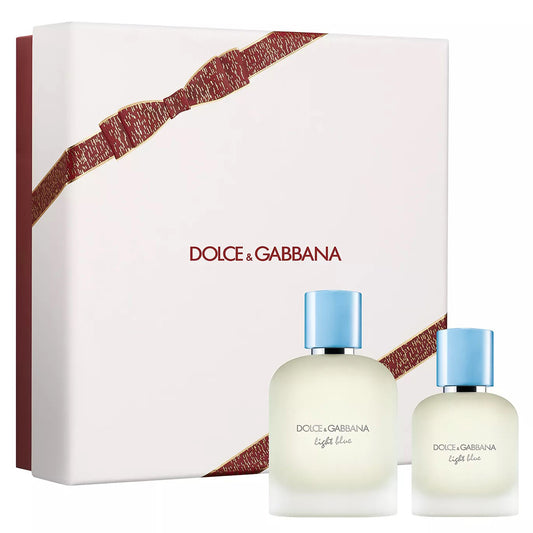 DOLCE  GABBANA "LIGHT BLUE" M 2PCSET 3.4 EDT SPRAY / 1.7 EDT SPRAY *DISPLAY BO *